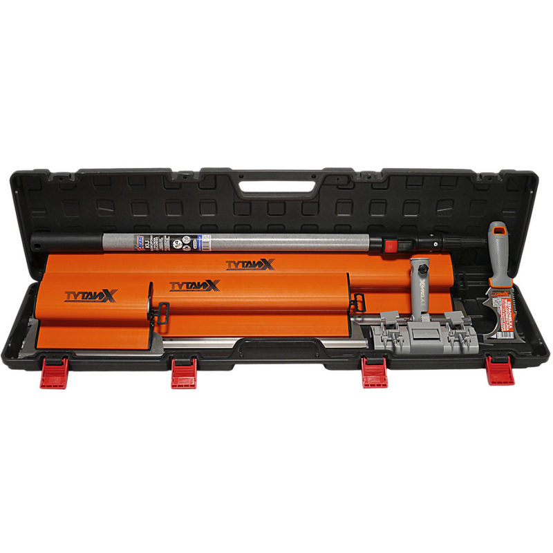 ZESTAW SZPACHLI WYKOŃCZENIOWYCH PVC Z WALIZKĄ MINI TYTANX