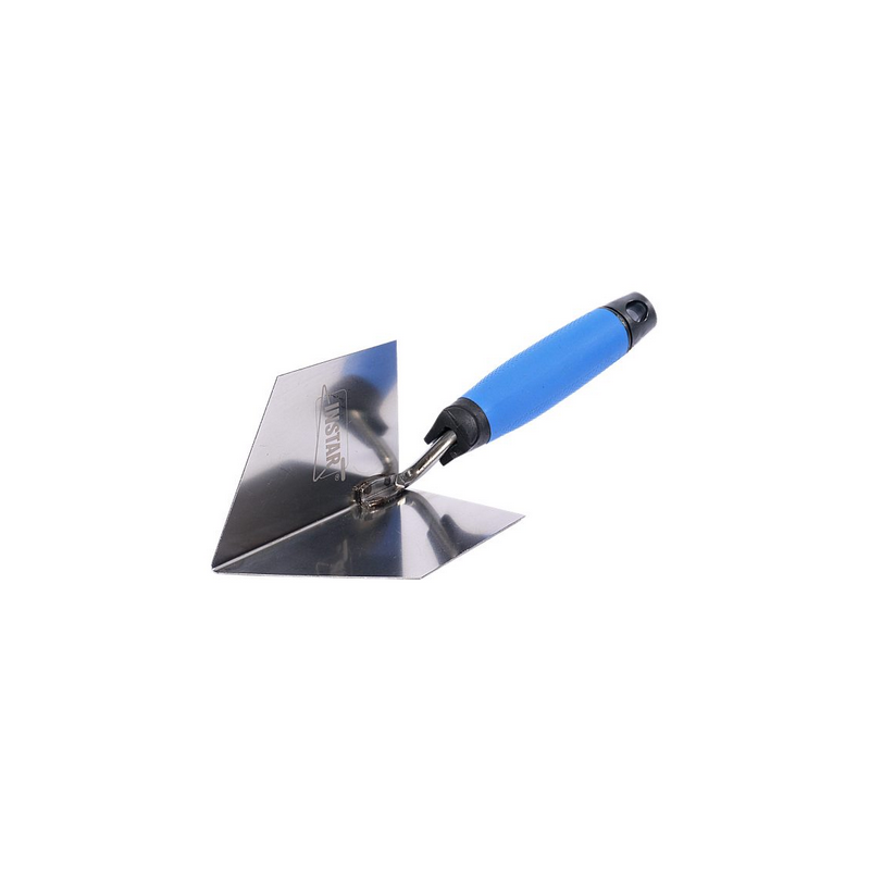 Kielnia 120 x 75 mm nierdzewna kątowa wewnętrzna ostra uchwyt KG2