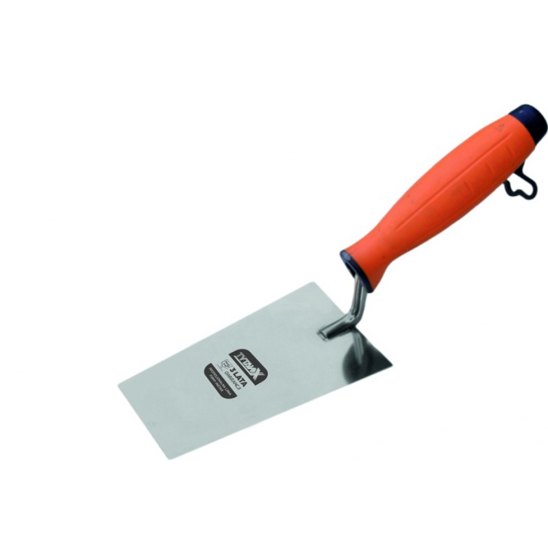 Kielnia trapezowa nierdz. "TYTANX" Professional 130mm - 180mm uch. gum.