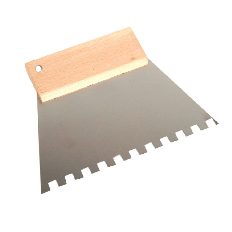 Szpachla metalowa L180 - L250 ząb 4*4 - 10*10