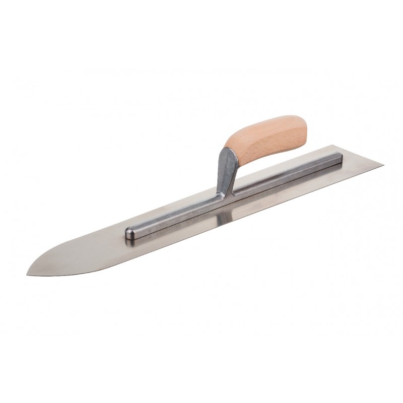 Paca nierdzewna do wylewek 500mm uchwyt drewniany